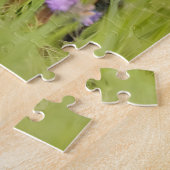 Welsh Terrier in Wildflower Meadow Legpuzzel (Zijkant)