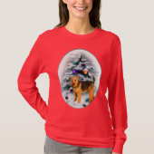 Welsh Terrier kerstcadeautjes T-shirt (Voorkant)