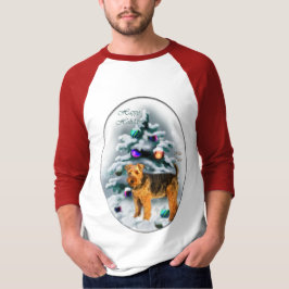 Welsh Terrier kerstcadeautjes T-shirt