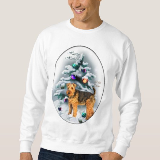 Welsh Terrier kerstcadeautjes Trui (Voorkant)