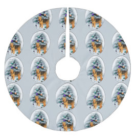 Welsh Terrier Kerstmis Kerstboom Rok