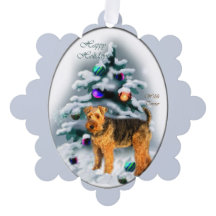 Welsh Terrier Kerstmis
