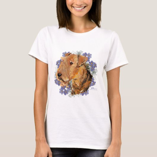 Welsh Terrier Liefde T-shirt (Voorkant)