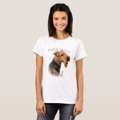 Welsh Terriër Pa 2 T-shirt (Voorkant volledig)