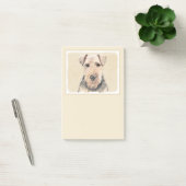 Welsh Terrier Painting - Cute Original Dog Art Post-it® Notes (Kantoor)