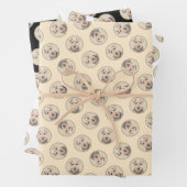 Welsh Terrier Schilderij WT Schattigee Originele H Inpakpapier Vel (In situ)