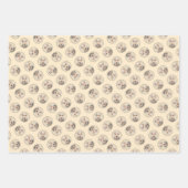 Welsh Terrier Schilderij WT Schattigee Originele H Inpakpapier Vel (Voorkant)