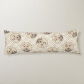 Welsh Terrier Schilderij WT Schattigee Originele H Lichaamskussen (Achterkant)