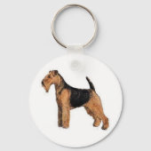 Welsh Terrier Sleutelhanger (Voorkant)