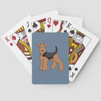Welsh Terrier-speelkaarten Pokerkaarten