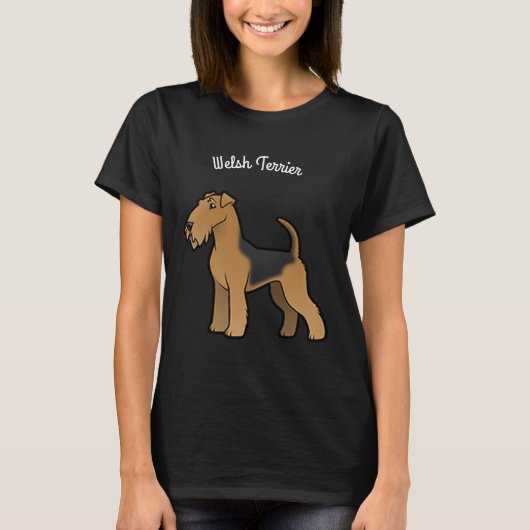 Welsh Terrier T-shirt (Voorkant)