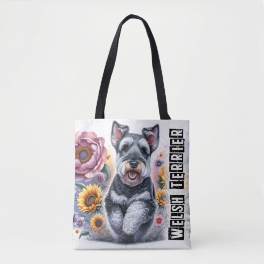 Welsh Terrier Tote Bag (Voorkant)