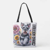 Welsh Terrier Tote Bag (Achterkant)