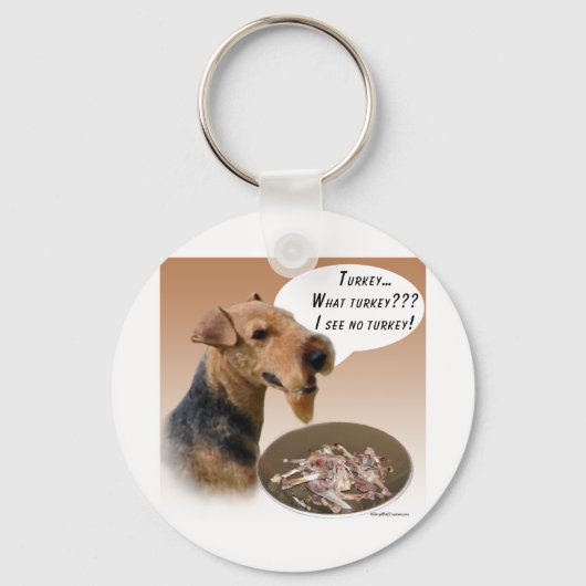 Welsh Terrier Turkije Sleutelhanger (Voorkant)