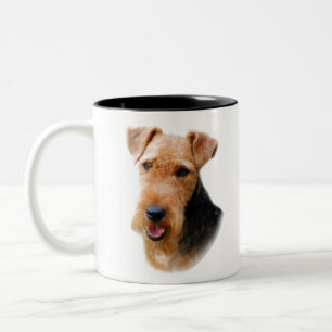 Welsh Terrier Tweekleurige Koffiemok