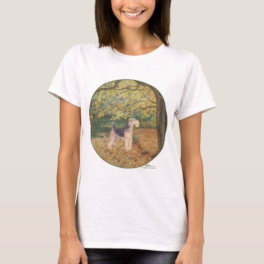 Welsh Terriers Autumn Visitor T-shirt (Voorkant)