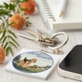 Welsh Terriers Sleutelhanger (Voorkant Rechts)