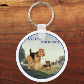 Welsh Terriers Sleutelhanger (Voorkant)