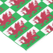 Welsh Vlag & Wales eettafel doek /decor Dragon Tafelkleed (Gekanteld)