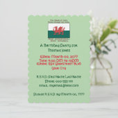 Welsh Whiskey verjaardagsfeestje Kaart (Staand voorkant)