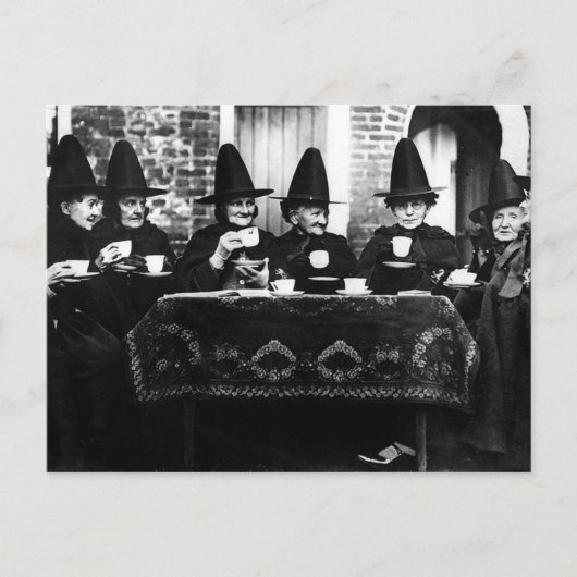 Welsh Witches - Tea Party  Briefkaart (Voorkant)