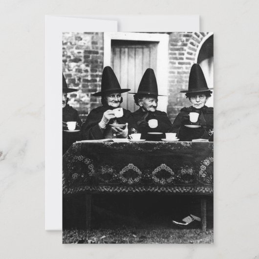 Welsh Witches - Tea Party  Kaart (Voorkant)