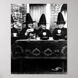 Welsh Witches - Tea Party  Poster