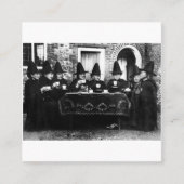 Welsh Witches - Tea Party  Vierkante Visitekaartje (Voorkant)