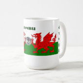 Welsh World Double Dragon Koffiemok (Voorkant rechts)