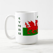 Welsh World Double Dragon Koffiemok (Links)