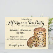 Welshcakes Welsche Cakes Middagthee Brits Eten Kaart (Staand voorkant)