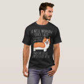 Welshe Corgi citaat T-shirt (Voorkant volledig)