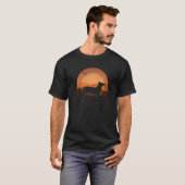 Welshe Corgi-hond  100 T-shirt (Voorkant volledig)