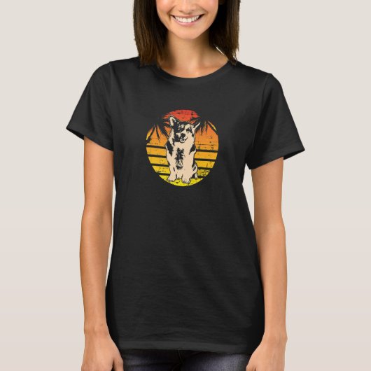 Welshe Corgi-hond 49 T-shirt (Voorkant)