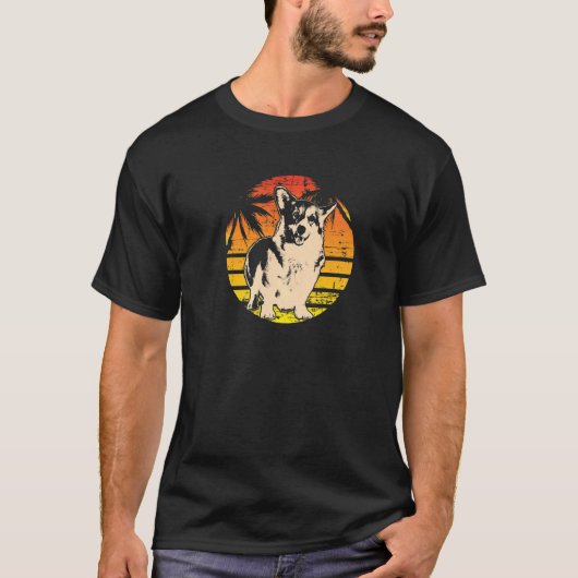 Welshe Corgi-hond 51 T-shirt (Voorkant)