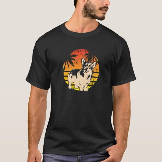 Welshe Corgi-hond  52 T-shirt (Voorkant)