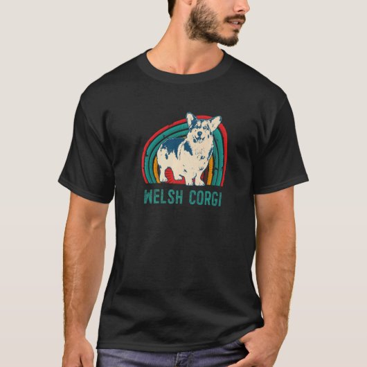 Welshe Corgi-hond 88 T-shirt (Voorkant)
