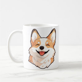 Welshe Corgi hond Koffiemok