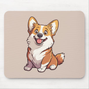 Welshe Corgi hond Mok Muismat