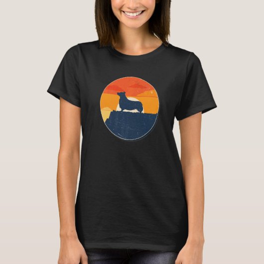 Welshe Corgi Hond Ras 101 T-shirt (Voorkant)