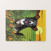 Welshe Corgi Puppy Legpuzzel (Horizontaal)