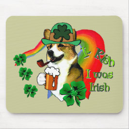 Welshe Corgi St. Patrick's Day Muismat