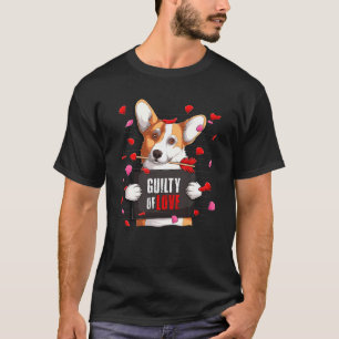 Welshe Corgi Valentijnsdag Met Cupido's Pijl T-shirt