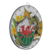 Welshe Draak Dartbord (Voorkant Links)
