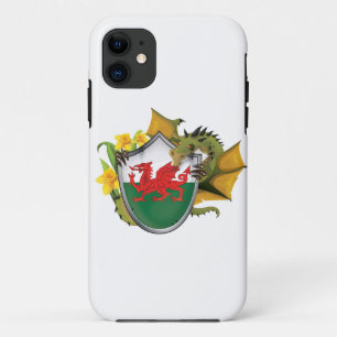 Welshe Drakenvlag iPhone 11 Hoesje