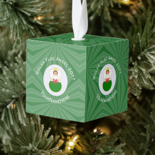 Welshe Engel Kerstmis Vlag Decoratie