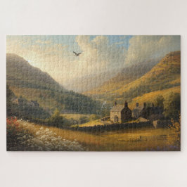 Welshe Landschapsvallei Legpuzzel
