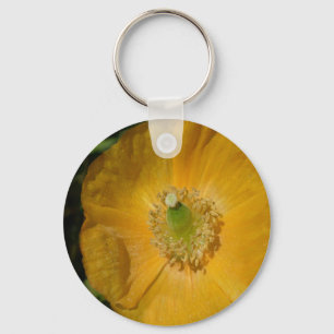 Welshe Papaver Macro Sleutelhanger