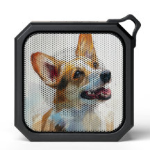 Welshe Pembroke-corgi aquarel