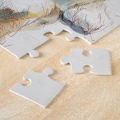 Welshe Pembroke-corgi aquarel Legpuzzel (Zijkant)